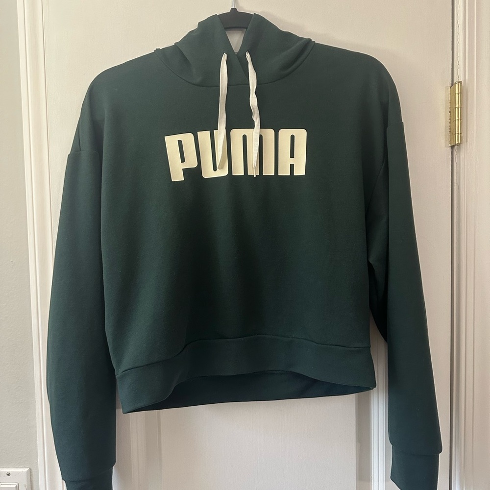 Puma Green Cowl Neck Sweater